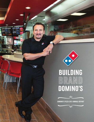 Thumbnail Domino's Pizza Annual Report 2013