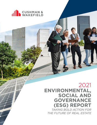 Thumbnail Cushman & Wakefield
 ESG Report 2021