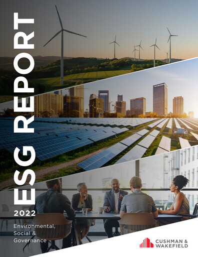 Thumbnail Cushman & Wakefield
 ESG Report 2022