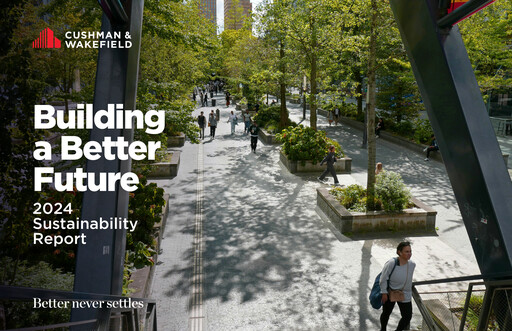 Thumbnail Cushman & Wakefield
 Sustainability Report 2024