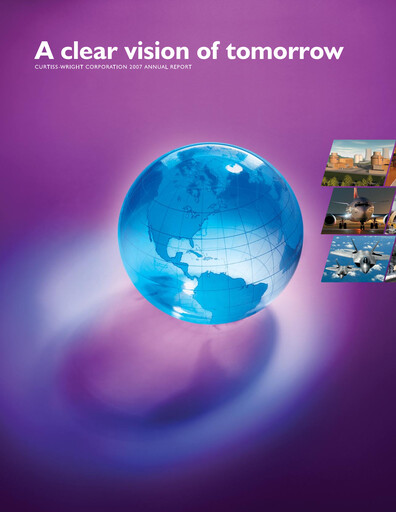 Thumbnail Curtiss-Wright
 Annual Report 2007