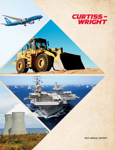 Thumbnail Curtiss-Wright
 Annual Report 2014