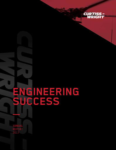 Thumbnail Curtiss-Wright
 Annual Report 2017