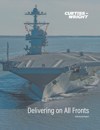 Thumbnail Curtiss-Wright
 Annual Report 2018