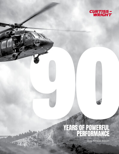Thumbnail Curtiss-Wright
 Annual Report 2019