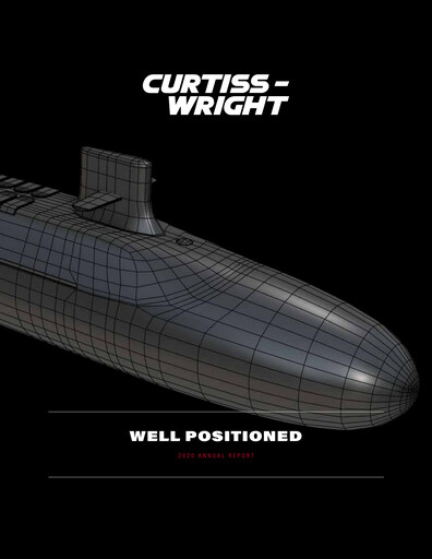 Thumbnail Curtiss-Wright
 Annual Report 2020
