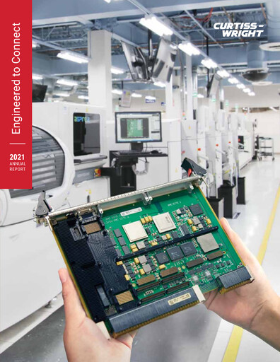 Thumbnail Curtiss-Wright
 Annual Report 2021