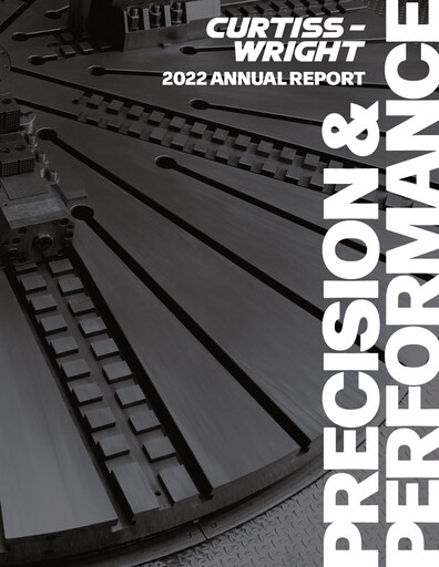 Thumbnail Curtiss-Wright
 Annual Report 2022