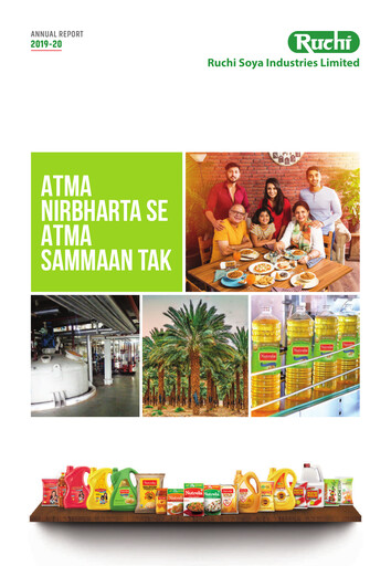 Thumbnail Patanjali Foods Annual Report 2019-2020