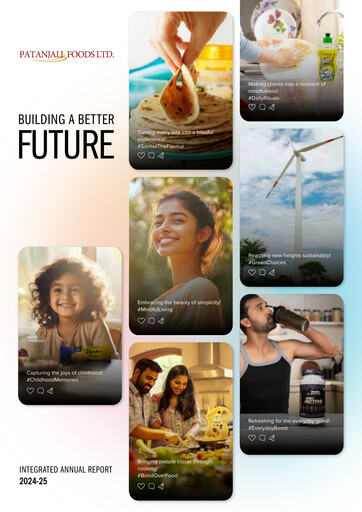 Thumbnail Patanjali Foods Annual Report 2024-2025