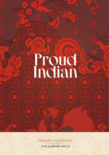 Miniature Vedant Fashions Rapport annuel 2023-2024