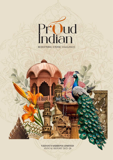 Thumbnail Vedant Fashions Annual Report 2025-2026