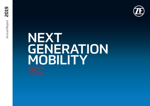 Miniature ZF Commercial Vehicle Control Systems India Rapport annuel 2019