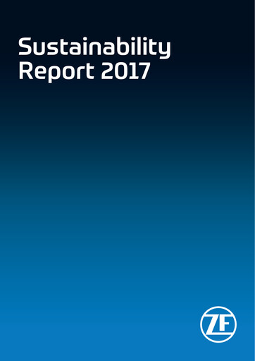 Miniature ZF Commercial Vehicle Control Systems India Rapport de durabilité 2017
