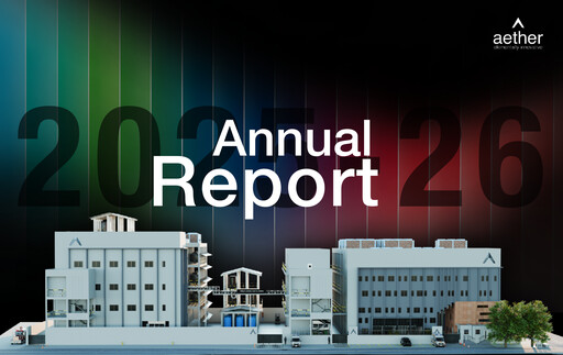 Thumbnail Aether Industries Annual Report 2025-2026