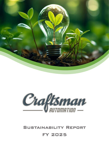 Thumbnail Craftsman Automation Sustainability Report 2024-2025