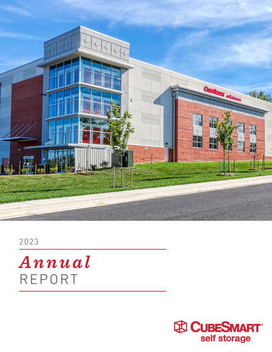 Thumbnail CubeSmart
 Annual Report 2023