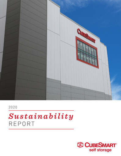 Thumbnail CubeSmart
 Sustainability Report 2020
