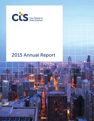Thumbnail CTS Corporation Annual Report 2015