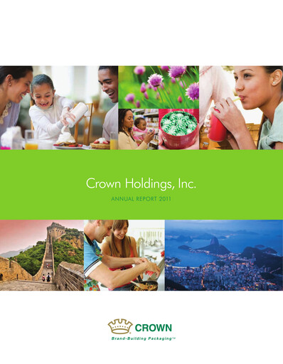 Thumbnail Crown Holdings
 Annual Report 2011