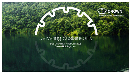 Thumbnail Crown Holdings
 Sustainability Report 2025