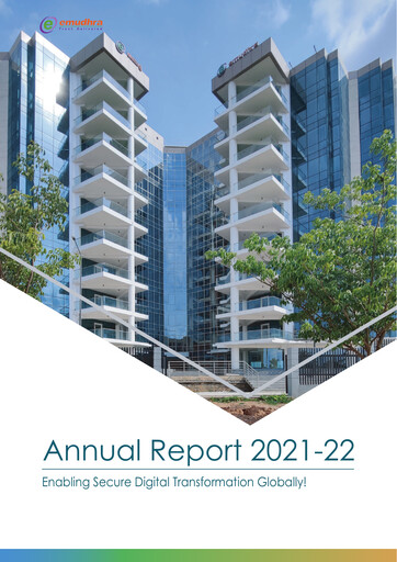 Thumbnail eMudhra Annual Report 2021-2022