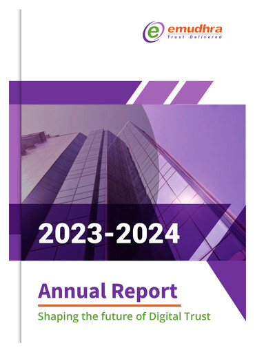 Thumbnail eMudhra Annual Report 2023-2024