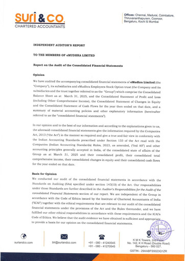 Thumbnail eMudhra Financial Statement 2024-2025