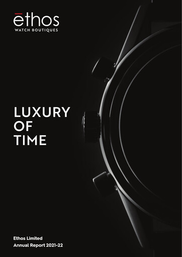 Thumbnail Ethos Watches Annual Report 2021-2022