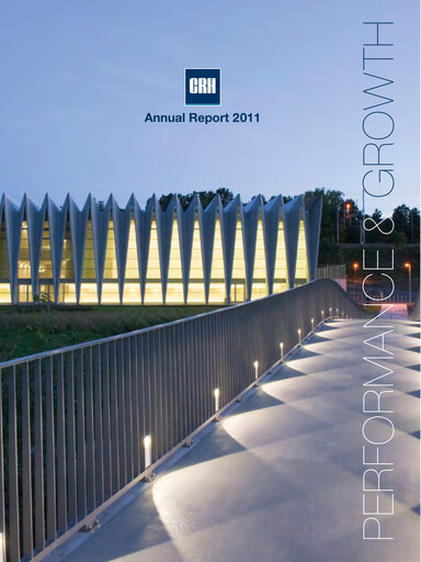 Thumbnail Cement Roadstone Holding
 Annual Report 2011