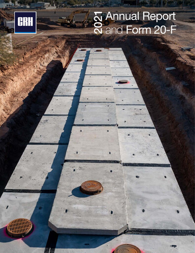 Thumbnail Cement Roadstone Holding
 Annual Report 2021