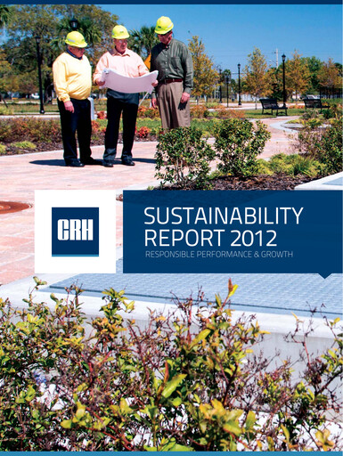 Thumbnail Cement Roadstone Holding
 Sustainability Report 2012