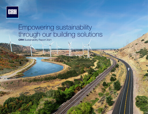 Vorschaubild Cement Roadstone Holding
 Nachhaltigkeitsbericht 2021
