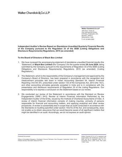 Thumbnail Black Box Quarterly Report 2024-q1