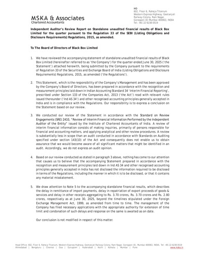 Thumbnail Black Box Quarterly Report 2025-q1