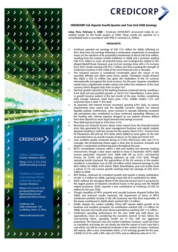 Thumbnail Credicorp Quarterly Report 2008-q4