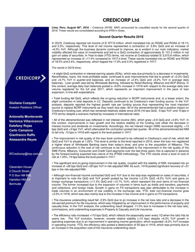 Thumbnail Credicorp Quarterly Report 2018-q2