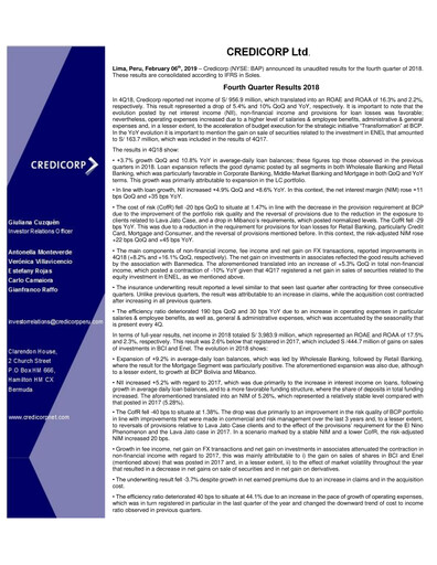 Thumbnail Credicorp Quarterly Report 2018-q4