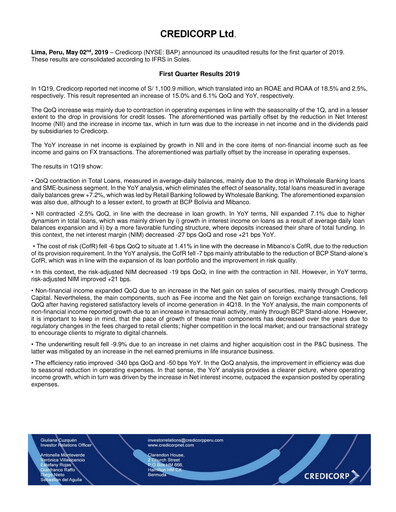 Thumbnail Credicorp Quarterly Report 2019-q1
