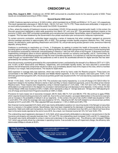 Thumbnail Credicorp Quarterly Report 2020-q2
