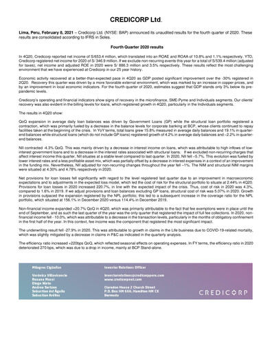 Thumbnail Credicorp Quarterly Report 2020-q4