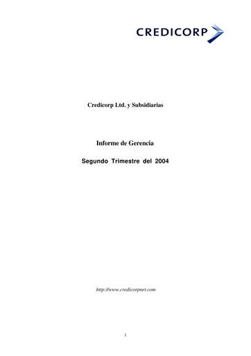 Thumbnail Credicorp Quarterly Report 2004-q2