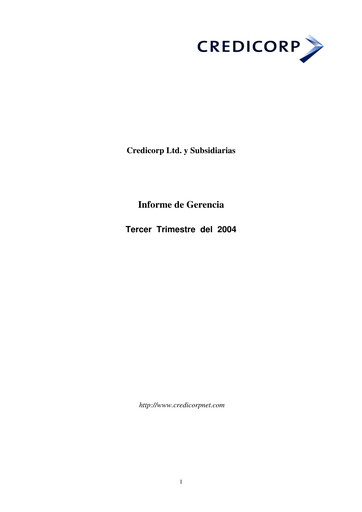 Thumbnail Credicorp Quarterly Report 2004-q3