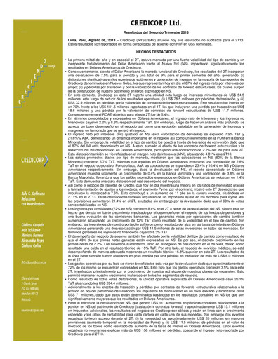 Thumbnail Credicorp Quarterly Report 2013-q2