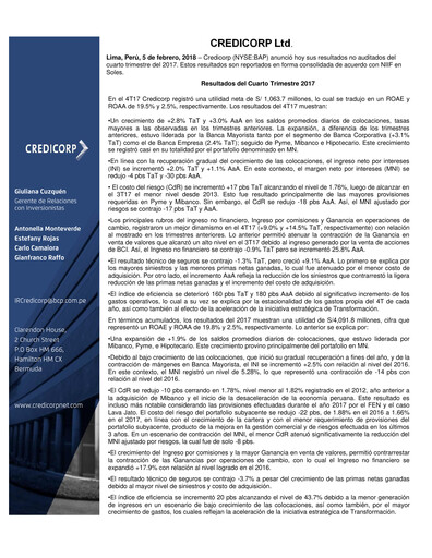 Thumbnail Credicorp Quarterly Report 2017-q4