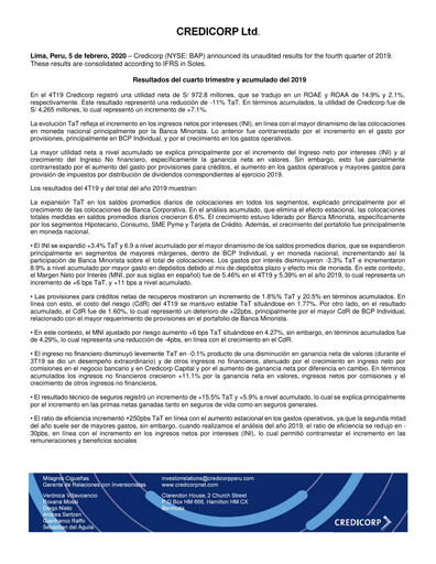 Thumbnail Credicorp Quarterly Report 2019-q4