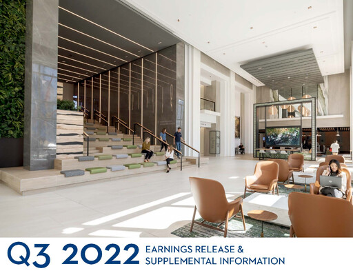 Thumbnail Cousins Properties
 Quarterly Report 2022-q3