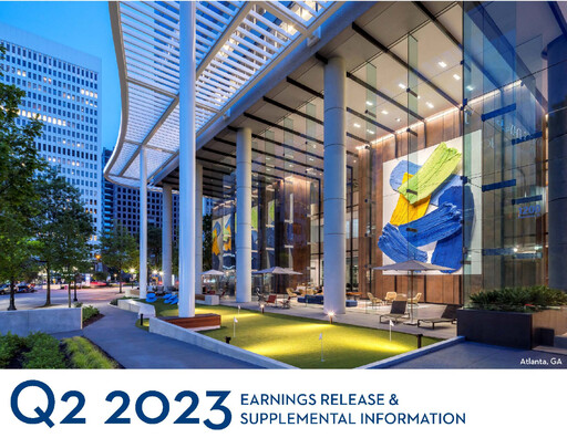 Thumbnail Cousins Properties
 Quarterly Report 2023-q2