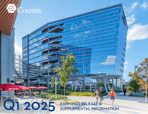 Thumbnail Cousins Properties
 Quarterly Report 2025-q1
