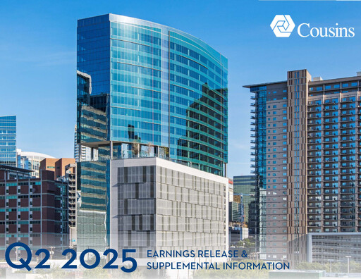 Thumbnail Cousins Properties
 Quarterly Report 2025-q2
